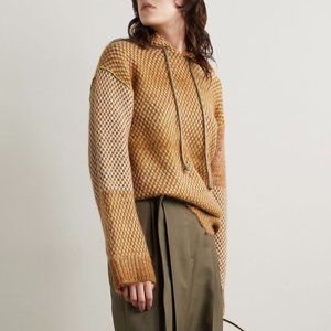 *NEW* ACNE STUDIOS Patchwork Jacquard-Knit Hoodie